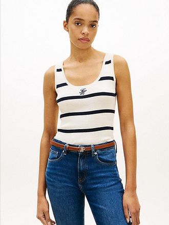 Tommy Hilfiger Camiseta slim sin mangas Premium