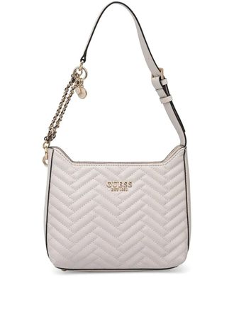 Guess Co Anning shoulder bag - women - Cotton/Polyurethane/Polyester - One Size - Grey