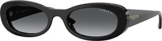Vogue Eyewear VO5582S Polarized W44/T3 Womens Sunglasses Black Size 53