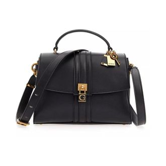 Guess Dames, Tassen, Zwart, Maat: ONE Size Leer