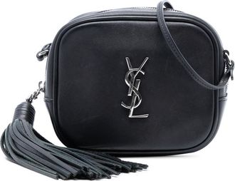 Saint Laurent Pre-owned Saint Laurent Calfskin Monogram Blogger Bag Ladies FLY425317A.0116