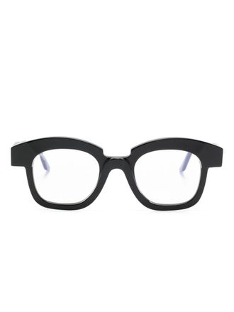 Kuboraum Occhiali K40 geometrici - Nero