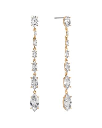Ettika 18K Plated Linear Earrings