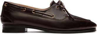 Bally Bruin leren mocassin schoenen - Dames - Bootschoenen - Bruin - 36 EU - Leer - Schoenen