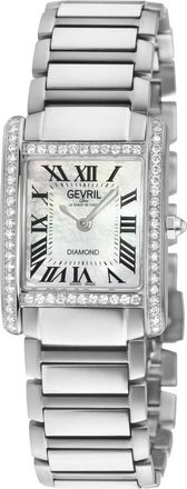Gevril Group Regina Diamond Mother of Pearl Dial Ladies Watch 16241B