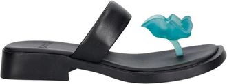 Camper Schoenen, Dames, Zwart, 37 EU, Leer, Dana Flip Flops