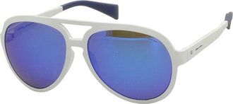 Italia Independent II 0115 001.000 Mens Sunglasses White Size 56