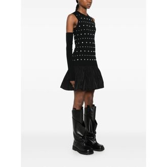 Liu Jo Dames, Jurken, Zwart, Maat: S Viscose