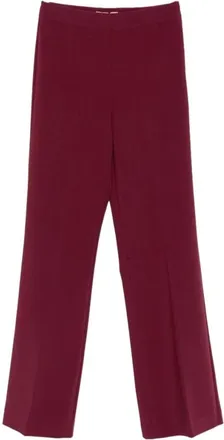 Twinset Broeken, Dames, Rood, S, Wide Broeken