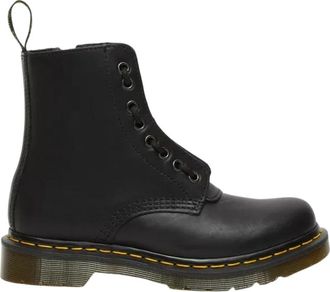Dr. Martens Schoenen - Dames - Veterlaarzen - Zwart - 40 EU - Schoenen