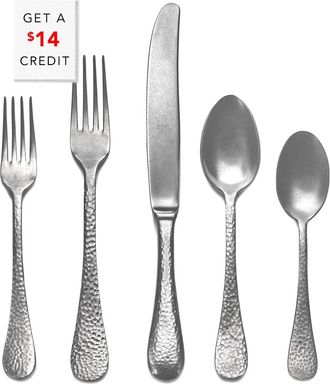 Mepra 5Pc Flatware Set With $14 Credit
