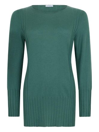 Malo long-sleeve sweater - Green