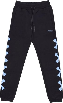 Phobia Archive Lange Broek In Lichtgewicht Trainingspak - Heren - Sweatpants - Zwart - S - Katoen - Broeken