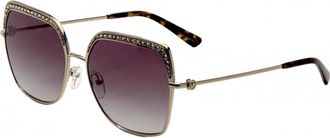 Michael Kors Womens MK1141 57 10188G Greenpoint Sunglasses - Gold - One Size