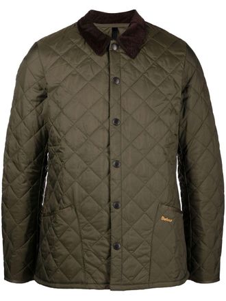 Barbour quilted shirt jacket - Green