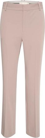 Inwear Broek - Dames - Straight fit broeken - Beige - XL - Broeken