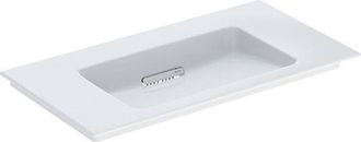 Keramag Geberit One Muebles Lavabo Salida Horizontal, 90x13x47,5cm