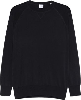 Aspesi Round-neck Truien - Heren - Ronde hals truien - Blauw - M - Truien & Vesten
