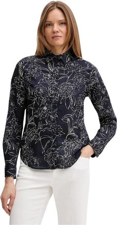 GANT Floral Buttoned Shirt - Dames - Overhemden - Veelkleurig - M - Katoen - Overhemden