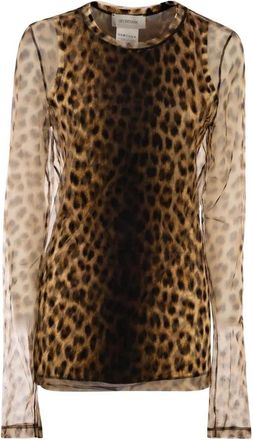 Sportmax Sweater Sportmax - Dames - Longsleeves - Veelkleurig - S - Tule - Tops