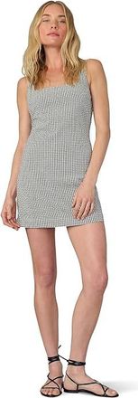 Joe's The Drew Mini Dress Womens Dress Black/White Gingha : 10, Cotton/Rayon