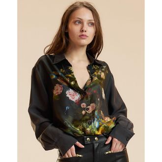 Cynthia Rowley Collectible Silk Blouse