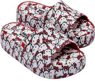 Melissa x Hello Kitty and Friends Platform Slide Sandal in Red/White at Nordstrom, Size 10