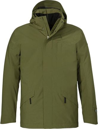 Sch&ouml;ffel 3-in-1 Parka - Heren - Jassen - Groen - Maat: 3XL Leer
