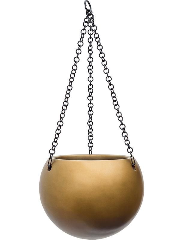 H&auml;ngender Blumentopf Gradient Hanging Globe &oslash; 24 cm - Honey Matt