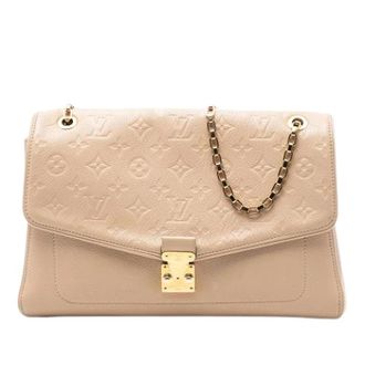 Louis Vuitton Pre-owned Shoulder Bags, female, Beige, Size: ONE SIZE Pre-owned Saint Germain MM