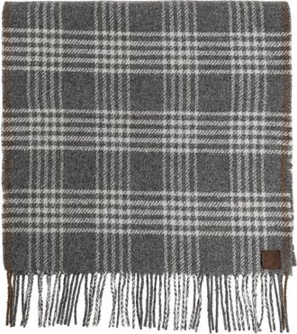 Eleventy Bufanda con flecos - Accessories - Hombre - Gris - ONE SIZE