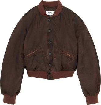 Maison Margiela Dames, Jassen, Bruin, Maat: 2XS