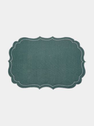 La Gallina Matta Ninette Linen Placemats (Set of 4)
