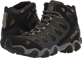 Oboz Footwear Sawtooth II Mid B-Dry Mens Shoes Dark Shadow/Woodbine Green : 11.5 D - Medium, Leather