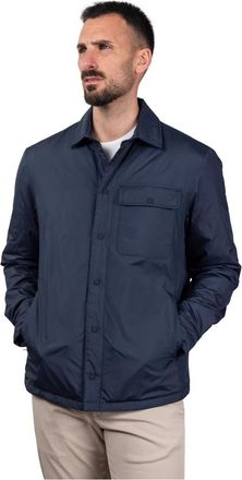 Save The Duck Stellan Jacket - Heren - Zomerjassen - Blauw - M - Polyester - Jassen