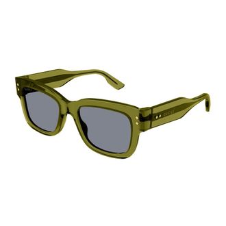 Gucci Sunglasses, male, Green, Size: 53 MM Gg1217S Sunglasses