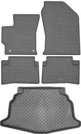 OEM Juego De Alfombrillas De Goma Para Coche Y Alfombrilla Para Maletero Para Toyota Corolla Hatchback A Partir De 2018