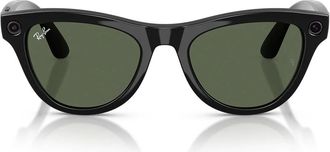 Ray-Ban Sunglasses Rw4014 601/71 Skyler (Gen 2) Black/Green G 15 Unisex