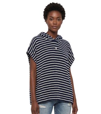 Givenchy Blue Stripes Hood Sweatshirt