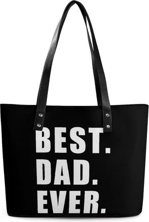 Generic BEST DAD EVER Tote Bags for Women Cute Shoulder Purses Handbags