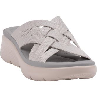 Good Choice Shoes Sellena Slide Sandal in Grey at Nordstrom Rack, Size 7.5