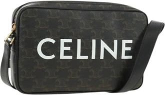 Celine Pre-owned Vintage Schoudertas - Dames - Vintage Schoudertas - Zwart - ONE Size - Leer - Vintage