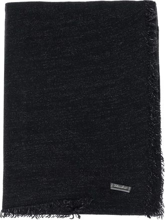 Faliero Sarti Sciarpa con frange - Nero