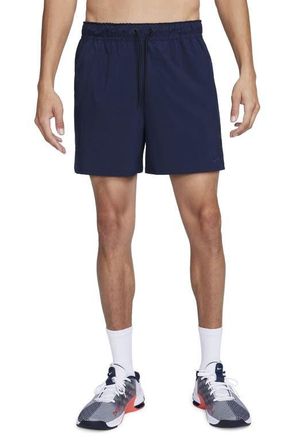 Nike Dri-Fit Unlimited 5-Inch Athletic Shorts in 451 Obsidian/black/obsidian at Nordstrom, Size Xx-Large