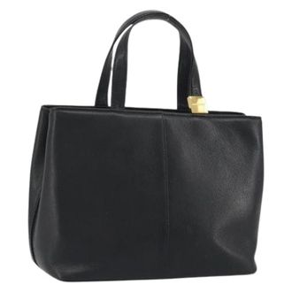 Burberry Pre-owned Vintage Hand Bag - Dames - Vintage Handtas - Zwart - ONE Size - Vintage