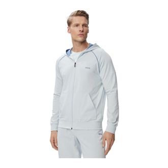 HUGO BOSS Sudadera con cremallera Mix & Match - Sweatshirts & Hoodies - Hombre - Azul - 2XL