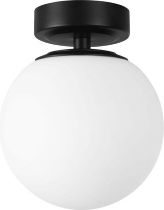 Forlight Forlight - Giro 2 Globe Ceiling Light Black, Opal, IP44