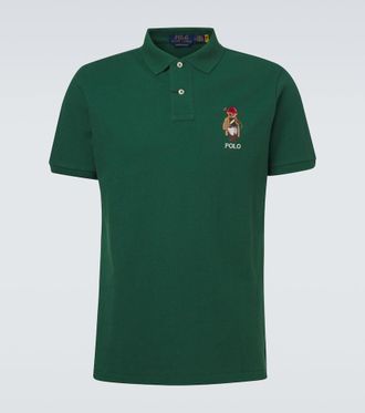 Polo Ralph Lauren Polo Bear cotton piqu&eacute; polo shirt
