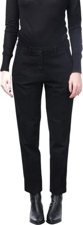 Mason's New York Carrot Chino Broek - Dames - Chinos - Zwart - XS - Katoen - Broeken