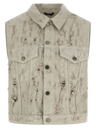 Haikure Cotton Sleeveless Womens Jacket